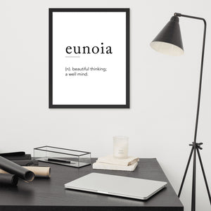 Eunoia - Framed poster