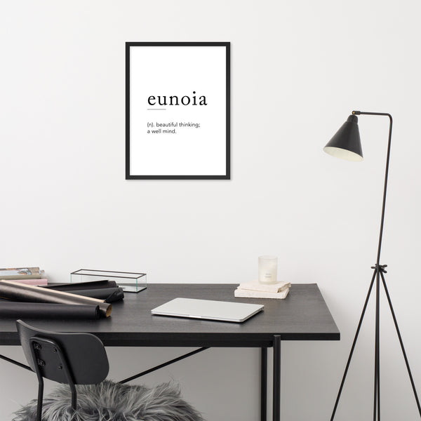 Load image into Gallery viewer, Eunoia - Framed poster
