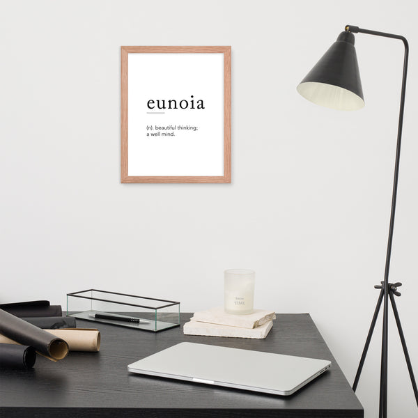 Load image into Gallery viewer, Eunoia - Framed poster
