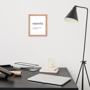 Eunoia - Framed poster