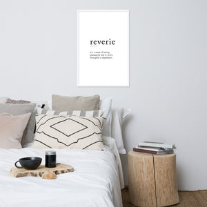 Reverie - Framed poster