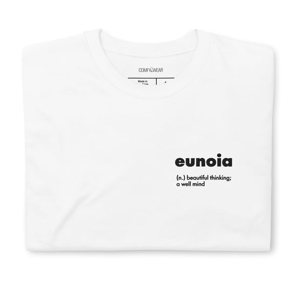 Load image into Gallery viewer, Unisex embroidered T-shirt, word embroidery
