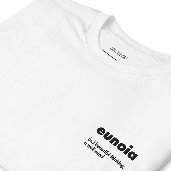 Load image into Gallery viewer, Unisex embroidered T-shirt, word embroidery
