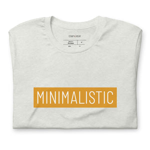 Unisex T-shirt, Minimalistic