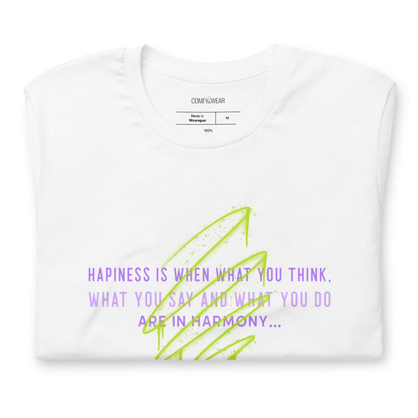 Load image into Gallery viewer, Unisex T-shirt, Happiness is..
